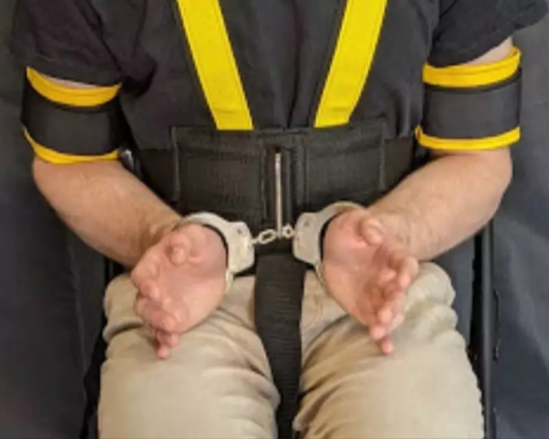 Democratic Senators Demand Answers Over ICE's 'Brutal' Full-Body Restraint Use