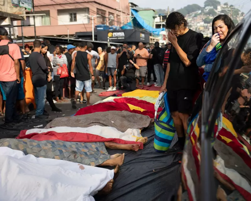 Rio Favela in Mourning: Brazil's Deadliest Police Raid Leaves Community Shattered