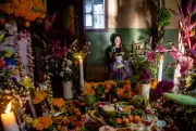 Día de los Muertos Spectacle & Flying Sheep: Friday's Most Captivating Global Photos