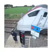 Teen's 100mph Train 'Game of Chicken' Ends in Near-Miss Horror on UK Rails