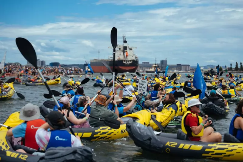 11 Climate Activists Arrested in Newcastle Harbour Coal Ship Blockade