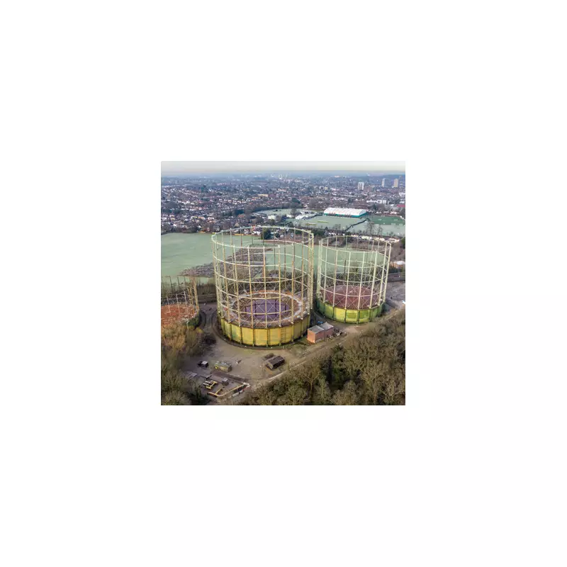 586-Home South London Neighbourhood Planned on Old Gasworks Site