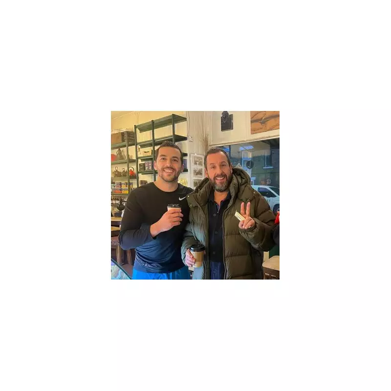 Adam Sandler's Surprise Battersea Coffee Shop Visit Stuns Fans