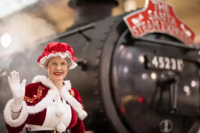 All Aboard the Santa Steam Express: London's Magical Christmas Vintage Train Returns for 2025