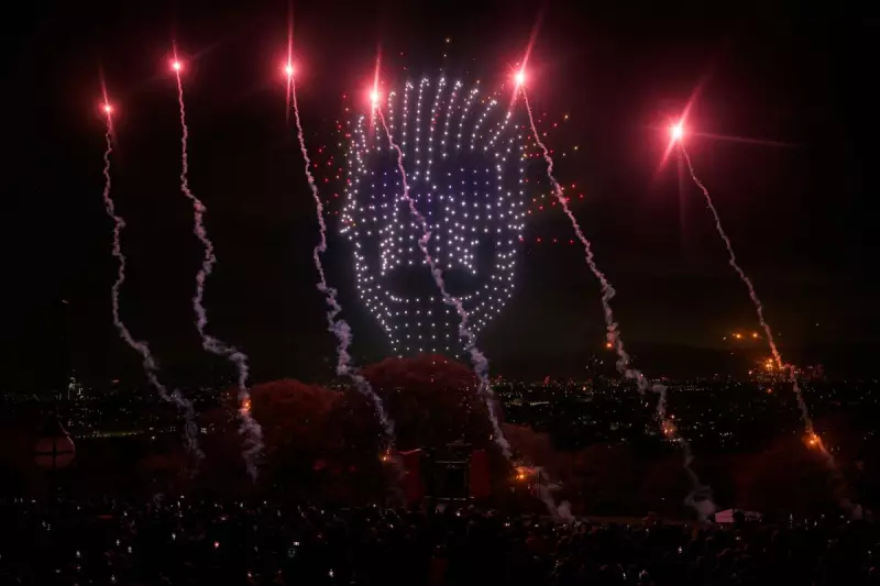 Ally Pally's Spectacular Halloween Fireworks Return with Dazzling Drone Display