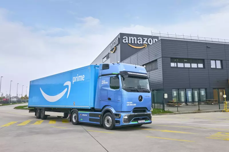 Amazon Charges Ahead: UK's Largest Electric Truck Fleet Hits London Roads