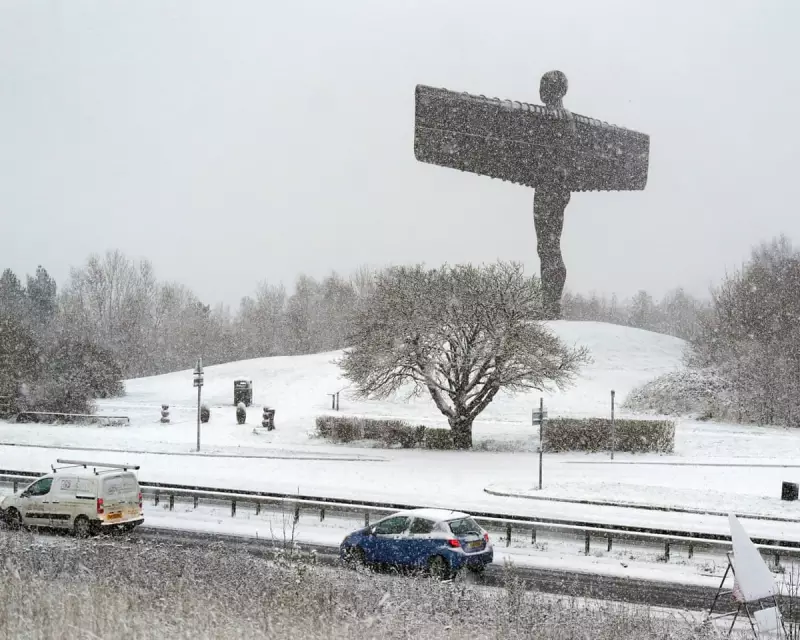 Amber Snow Warning Hits North-East England, Risking Blizzards