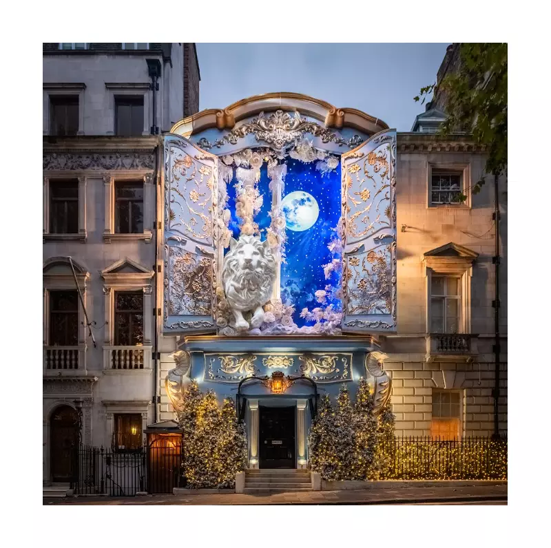 Annabel's 2025 Narnia Christmas Façade Unveiled in Mayfair