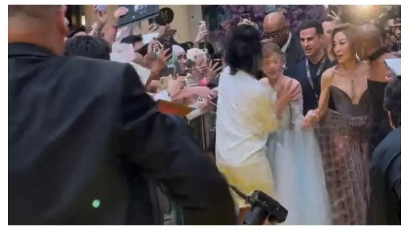 Ariana Grande Accosted by Notorious 'Pyjama Man' at Wicked Premiere in Singapore