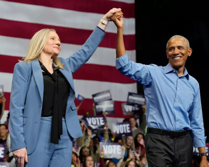 Barack Obama Stumps for Abigail Spanberger in Pivotal Virginia Governor Race