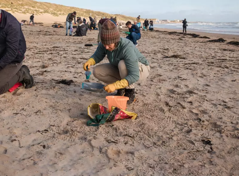 Camber Sands Plastic Disaster: Volunteers Battle Biobead Spill