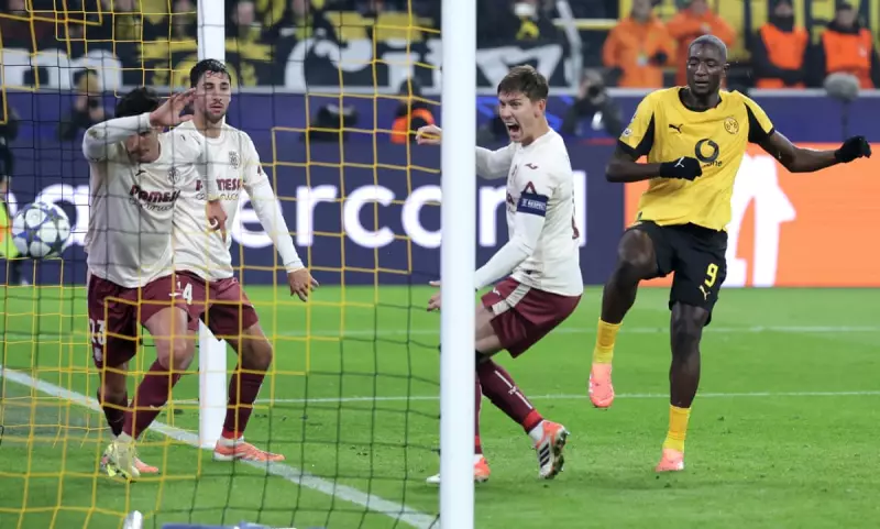 Dortmund Thrash Villarreal 4-0 as Guirassy Nets Brace in Champions League