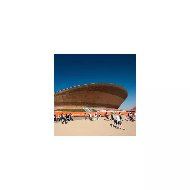 East London Velodrome 'Farts' During Fireworks Display