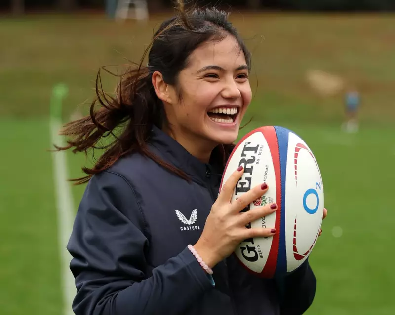 Emma Raducanu Boosts England Rugby Squad Before All Blacks Clash