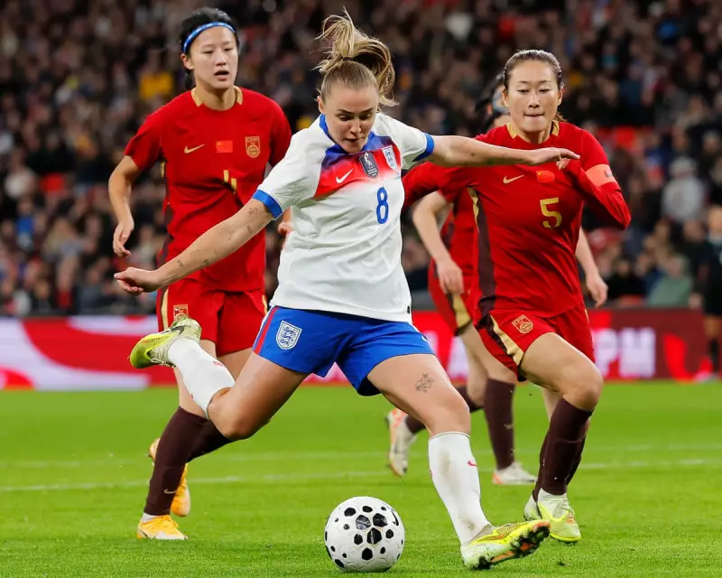 England Women Thrash China 4-0 in Dominant Friendly Display