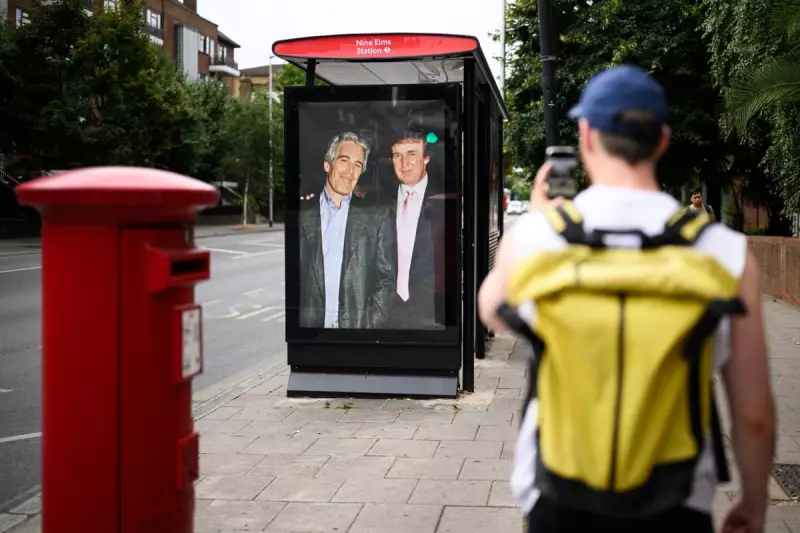 Epstein Emails Reignite Trump Scrutiny Over London Bus Shelter Display