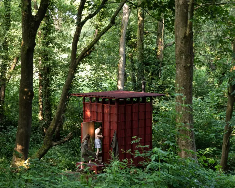Forest Sauna Retreat Converts Sceptics in Sussex Woodland