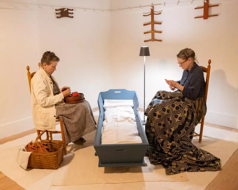 Frances McDormand's Adult Cradle Art: An Experiential Shaker Tribute