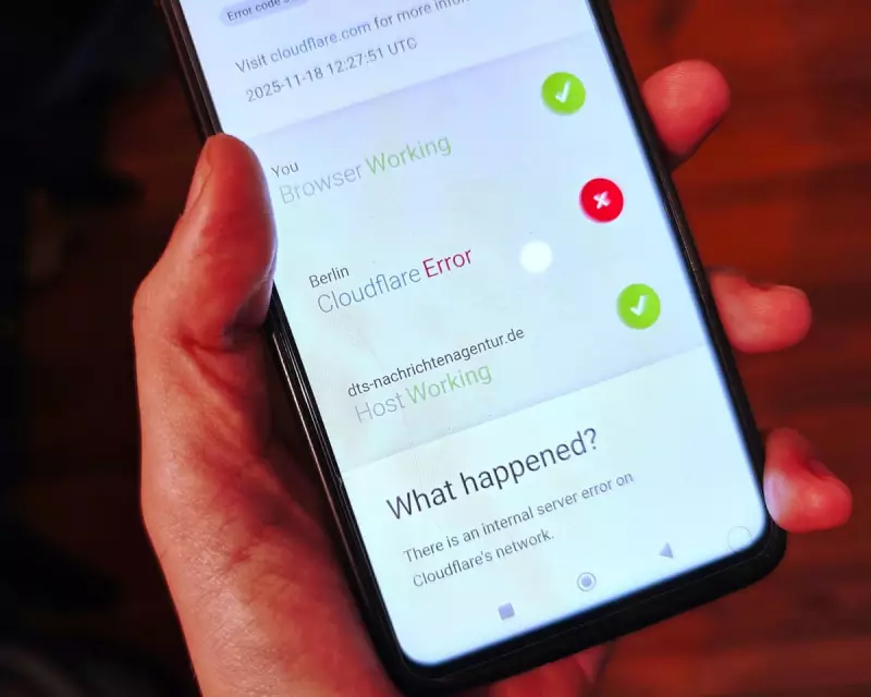 Global Cloudflare Outage Disrupts Major Websites Including X and OpenAI