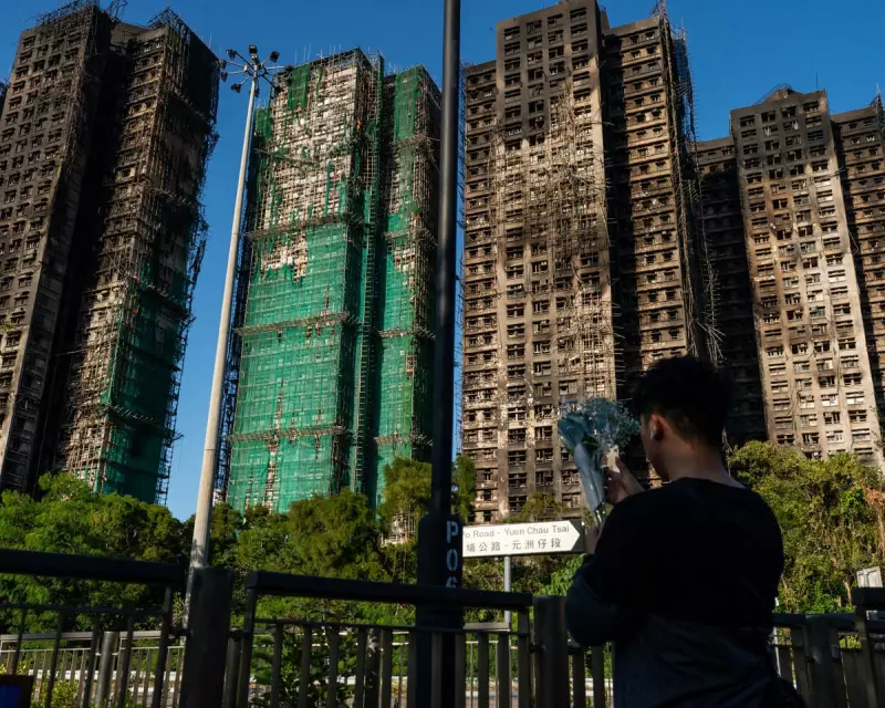 Hong Kong Apartment Fires Spark Public Outrage as Beijing Warns Disruptors