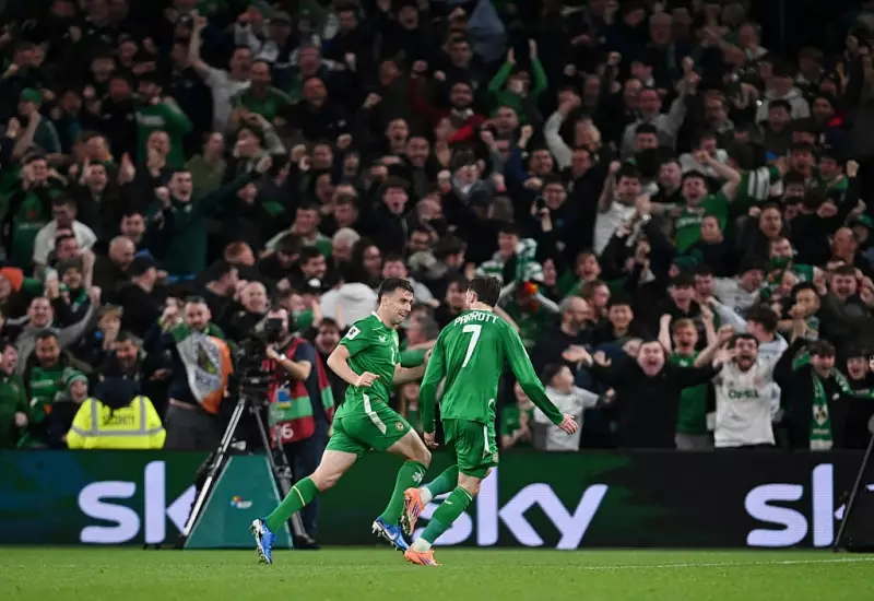 Ireland Stun Portugal 2-0 as Parrott Shines, Ronaldo Sees Red