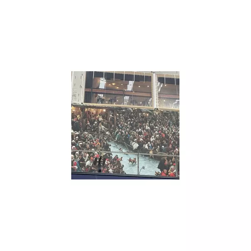 Kingston's 'Nightmare' Christmas Mural Sparks AI Art Debate