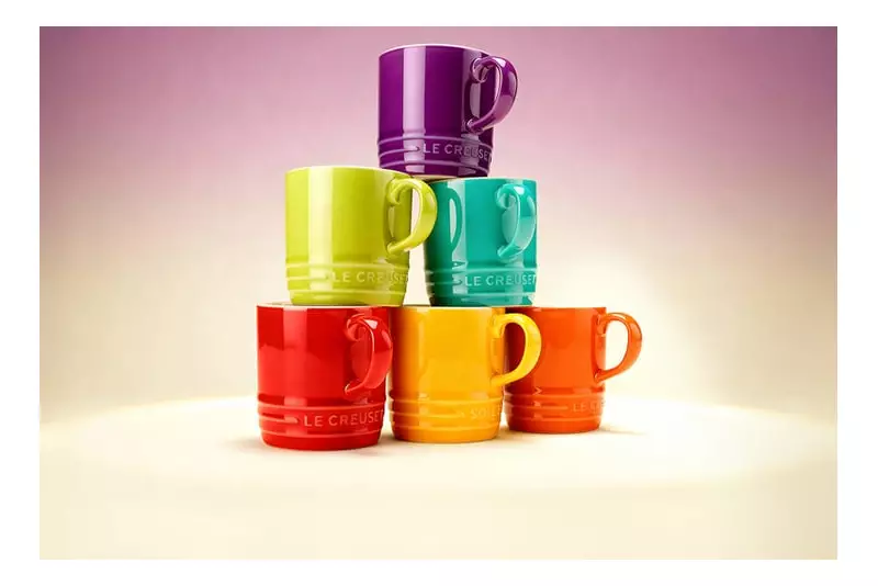 Le Creuset Rainbow Mugs Slash to £49.99 in Wowcher Deal