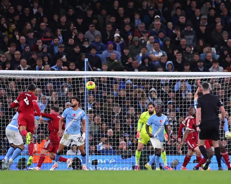 Liverpool Lodge Complaint Over Van Dijk's Disallowed Goal Against Man City