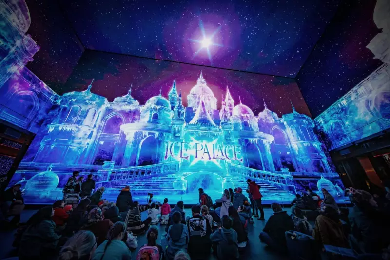London's Spectacular Ice Palace Opens at The Outernet: Your First Look Inside the Frozen Wonderland