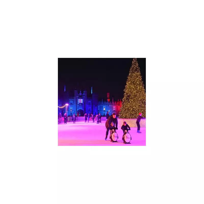 Magical Ice Rink at Hampton Court Palace: A Festive Wonderland
