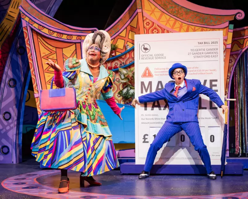 Mama Goose Panto Review: A Boisterous Satirical Carnival in Stratford