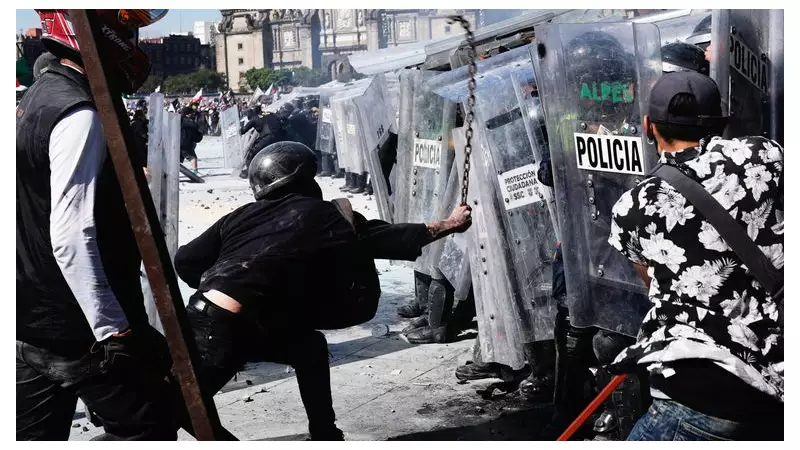 Mexico City Erupts: 100 Police Injured in Gen Z Anti-Crime Protests