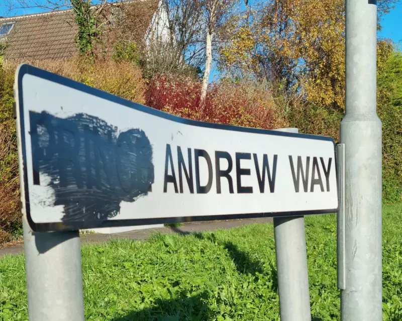 Prince Andrew Way Renamed: Councils Face Street Name Change Challenges