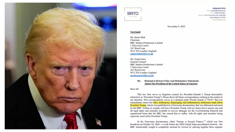 Trump's Lawyers Threaten BBC With $1 Billion Defamation Lawsuit