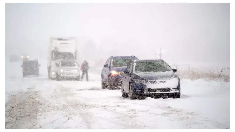 UK Weather: Blizzard Warnings and Gridlocked Roads as Snow Hits