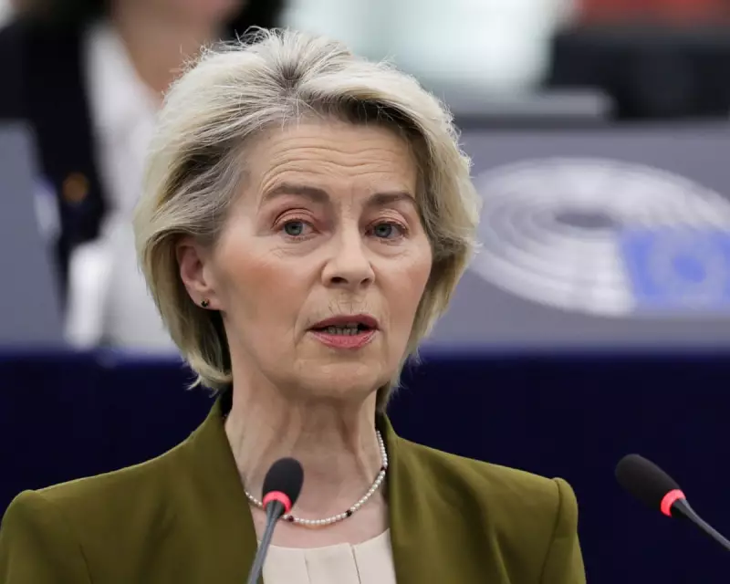 Von der Leyen Warns Against Ukraine Border Changes in EU Address