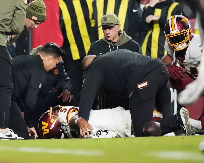 Washington Commanders Coach Takes Full Responsibility After Jayden Daniels Injury Nightmare