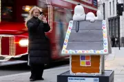 12 Snoopy Sculptures Pop Up on London's Christmas Art Trail