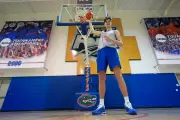 7ft 9in Olivier Rioux Makes College Basketball History in Florida Debut