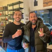 Adam Sandler's Surprise Battersea Coffee Shop Visit Stuns Fans