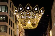 Bond Street's Crown Jewels Christmas Lights Illuminate London