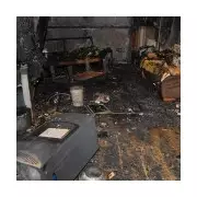 CCTV Hunt for Arson Killers Who Launched Industrial Firework at Home