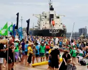 Climate Activists Block Three Ships at World's Largest Coal Port
