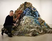 David Shrigley's £1 Million Old Rope Art Installation Challenges Art World