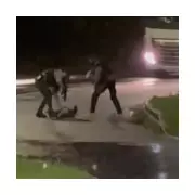 Dramatic Footage Shows Armed Police Tackling Knifeman in Kent Town Centre