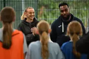 England Star Chloe Kelly Inspires Next Generation with Surprise School Visit