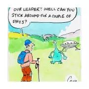 Metro Daily Cartoon by Guy Venables on November 12, 2025