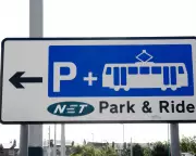 Nottingham driver clamped after missing hidden small print on tram sign