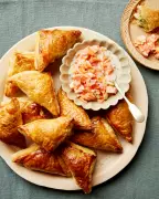 Rukmini Iyer's Spiced Paneer Puffs Recipe: Quick & Easy Indian Snack