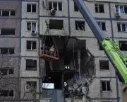 Russian Missile Barrage Kills 4 in Ukraine Energy Attacks